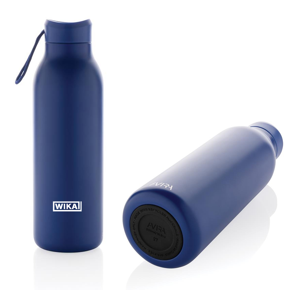 Recyelte Trinkflasche Steel